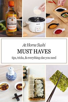 sushi must haves, tips, and everything else you need to know about them