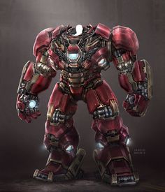 the iron man suit is shown in this image