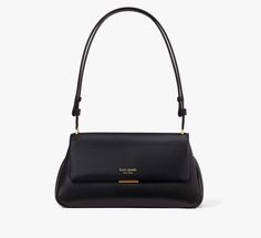 Meet Grace. Done in smooth leather this convertible style is equal parts structured chic and endlessly versatile. Adjust the strap to wear it as a shoulder bag or crossbody. | Kate Spade Grace Convertible Shoulder Bag, Black Versatile Evening Shoulder Bag With Smooth Grain, Chic Flap Bag With Smooth Grain, Modern Kate Spade Shoulder Bag With Detachable Strap, Evening Flap Bag With Smooth Grain And Top Handle, Evening Structured Shoulder Bag With Smooth Grain, Evening Flap Bag With Top Handle And Smooth Grain, Kate Spade Chic Shoulder Bag In Soft Leather, Kate Spade Evening Shoulder Bag With Adjustable Strap, Kate Spade Chic Soft Leather Shoulder Bag