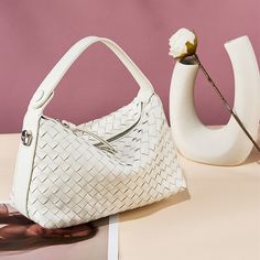 Free U.S. shipping. Style: Commuting , color:White, suite for season：Spring, Summer, Autumn, Winter ，Anniversary, Going out, Hanging out, Honeymoon, Travel, Material Genuine Leather, White Woven Chain Shoulder Bag Leather Handbags Cheap White Woven Bucket Bag, Luxury White Shoulder Bag With Braided Handles, Luxury White Woven Leather Straw Bag, Luxury White Woven Shoulder Bag, Luxury White Handwoven Shoulder Bag, Affordable White Summer Bags, Luxury White Textured Leather Bag, White Shoulder Bag With Braided Handles, White Chain Handbag