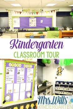 the classroom tour is filled with lots of activities