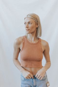 Zara Vintage High Neck Basic Crop Top – MINT + BASIL Georgia Dress, Basic Crop Top, Knit Crop Top, Knit Crop, High Neckline, Fitness Inspo, Vintage Pink, Basic Tank Top, Ribbed Knit