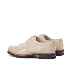 Nana Ladies Derby Wingtip - Q by QS Classic Oxford Lace-up Shoes With Rubber Heel Cap, Low Heel Lace-up Shoes With Leather Sole For Work, Business Casual Oxford Lace-up Shoes With Brogue Detailing, Classic Wingtip Lace-up Shoes For Derby, Elegant Low Heel Lace-up Shoes For Work, Leather Shoes With Rubber Heel Cap For Work, Office Derby Shoes With Oxford Style And Round Toe, Leather Wingtip Oxfords For Workwear, Cap Toe Calf Leather Lace-up Shoes For Work