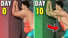 Wall Abs Workout, Wall Workout Challenge, Beer Belly Workout, Work Out Videos, Workout Routine Plan, Wall Exercise, Belly Fat Workout For Men, Workout To Lose Belly, Wall Exercises