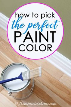 How To Choose The Right Paint Color (7 Steps To Help You Decide) Bedroom Paint Color, Guest Bedroom Makeover, Dark Paint Colors, Choosing Paint Colours, Choosing Paint, Interior Decorating Tips, Kitchen Wall Colors, Perfect Paint Color, Paint Color Schemes