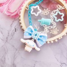 This price is for a necklace only, others are not included. Cute Blue Necklace For Birthday, Cute White Jewelry With Ribbon, Steampunk Fashion Female, Pink Choker, Steampunk Fashion Male, Cross Choker, Handmade Angels, Steampunk Accessories, Sweet Lolita