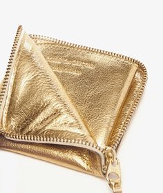 The Gold Line Wallet  item   by  Comme des Garçons Wallets from the  FA2022  season, has arrived || is now available at . Gold Line, Waist Pack, Small Wallet, The Gold, Comme Des Garcons, Wallets, Spring Summer, Wallet, Leather