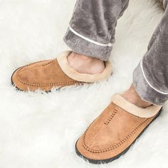 Men Slippers Black New Winter Suede Slippers Warm Indoor Slipper Waterproof Home House Shoes Men Outdoor Winter Slippers With Round Toe, Outdoor Winter Closed Toe Slippers, Winter Outdoor Closed Toe Slippers, Brown Outdoor Winter Slippers, Slip-resistant Round Toe Slippers For Outdoor, Slip-resistant Slip-on Outdoor Slippers, Outdoor Slip-resistant Slip-on Slippers, Winter Outdoor Slippers With Rubber Sole, Comfortable Outdoor Slippers For Winter