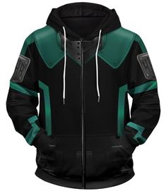 PRICES MAY VARY. Anime Deku Cosplay Hoodie MHA Anime Sweatshirts Graphic Pullover Casual Hoodies for Men and Women. Material: High quality Polyester, soft and comfortable to wear.Machine Washable. Style: Casual and workout hoodie. Anime painted make this Japanese sweater cool and the style is perfect for Christmas gift, Birthday gift for your friend or family and it is a best gift or surperise to the fan. Perfect for Christmas, Halloween, cosplay, role play, theme party, dress up, daily, casual, Japanese Sweater, Deku Cosplay, Harajuku Sweatshirt, Anime Sweatshirt, Midoriya Izuku, Anime Hoodie, Custom Hoodies, Zipper Jacket, Workout Hoodie