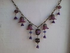 Mazzy Star, Hanging Garden, Flower Beads, Fantasy Jewelry