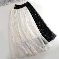 Tulle Skirt Women, Long Tulle Skirt, Sequined Skirt, Tulle Long Skirt, Scarf Women Fashion, Star Moon, Fashion Attire