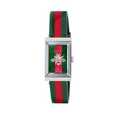 Gucci Watches - G-Frame Watch 21X34MM | Manfredi Jewels Jack Storms Glass, Gucci Watch Women, Uv Black Light, Gold Watches Women, Gucci Watch, Womens Watches Luxury, Buy Gucci, Glass Art Sculpture, Steel Watch