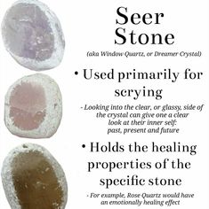 Seer Stone, Crystal Power, Tarot Reader, Crystal Therapy, Crystal Healing Stones, Crystal Magic, Crystal Meanings