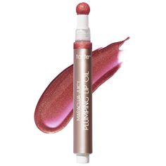 A plumping lip oil that gives all the hydrating perks of an oil with the high-shine plump of a gloss. Highlighted Ingredients: - 15+ Oil Complex: Nourishes- Maracuja Oil: Rich in essential fatty acids and vitamin C for firmer-, brighter-, smoother-looking skin.- Vitamin E: Natural preservative that also acts as an emollient and antioxidant.Ingredient Callouts: Free of parabens, formaldehydes, formaldehyde-releasing agents, phthalates, mineral oil, retinyl palmitate, oxybenzone, coal tar, hydroqu Tarte Lip Gloss, Tarte Lip, Maracuja Oil, Coal Tar, Sephora Beauty, Natural Preservatives, Vitamins For Skin, Apricot Kernel Oil, Dry Lips