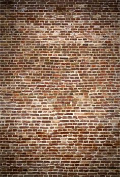 an old brick wall is shown in this image