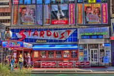 an image of a stardust theater in the city