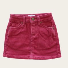 6-12 M Corduroy Mini Skirt By Jamie Kay - Brand New With Original Tags And Packaging! In Magenta/Blossom Color. Perfect For All Year Long Other Cute Kids Items In My Closet - Bundle And Save 20% Or More! Magenta Skirt, Jamie Kay, Corduroy Mini Skirt, Magenta Color, Kids Items, Pink Skirt, Kids Bottoms, Perfect Outfit, Mini Skirt