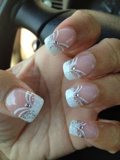 Wedding Day Nails. There are any references about Wedding Day Nails in here. you can look below. I hope this article about Wedding Day Nails can be useful for you. Please remember that this article is for reference purposes only. #wedding #day #nails Nails Wedding Mother Of Bride, Wedding Day Nail Designs, Mothers Nails Designs, Natural Nail Designs For Wedding, Nails For A Wedding Bride, Wedding Nails Design French, Wedding Nails White Tips, Wedding Fingernails Brides, French Tip Nails With Design Wedding