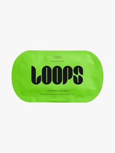 LOOPS Fresh Peel Resurfacing Hydrogel Face Mask single | MECCA