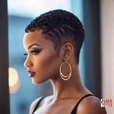 Black Girls Short Hairstyles, Girls Short Hairstyles, Short Natural Curly Hair