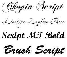 Read Or Download Tipografias at WWW.CAMPUSFIT.ME Brush Script, Font Types, Calligraphy