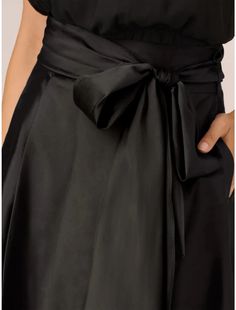 A-Line Wedding Guest Dresses Elegant Dress Formal Fall Asymmetrical Sleeveless Jewel Neck Satin with Bow(s) Pleats Crystals Black Dress Plus Size, Formal Black Dress, Party Dress Formal, Dresses Formal Elegant, Dresses Quinceanera, Black Dress Formal, Wedding Guest Dresses, Dresses Elegant, Dresses Party