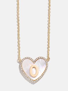 variant:O Initial Heart Necklace, Heart On Your Sleeve, Initial Pendant Necklace, Necklace Heart, Initial Pendant, Heart On, Gold Pendant Necklace, Heart Charm, Heart Necklace