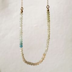 Our Serenity Beaded Necklace is absolutely gorgeous! What do we love about it? The soft color palette of this beaded necklace adds that pop of boho vibes to your necklace stack.NECKLACE FEATURES Natural Morganite Stone Beads Choice of 14k Gold-Fill, Sterling Silver or Rose Gold Chain All metal components are 100% gold Bohemian Layering Beaded Necklaces With Faceted Beads, Everyday Bohemian Crystal Necklaces With Gemstone Beads, Bohemian Single Strand Beaded Necklaces For Layering, Bohemian Single Strand Necklace For Everyday, Handmade Delicate Beaded Necklaces For Everyday, Everyday Beaded Necklaces With Faceted Round Beads, Delicate Handmade Beaded Necklaces, Everyday Faceted Beads Necklace, Bohemian Single Strand Beaded Necklaces For Everyday