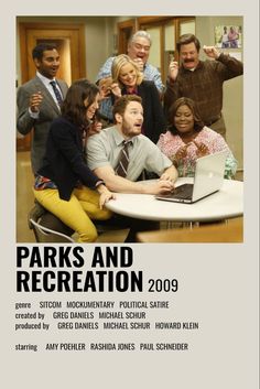 the poster for parks and recreation