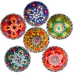 PRICES MAY VARY. Unique Design & High Quality: Its vivid colors and patterns look amazing. Each bowl is specially handcrafted and unique. Our small bowls are designed to be safely used in microwave, oven, freezer and dishwasher. Made in Turkey with special techniques to last long without wear off. Due to being hand painted, there might be very minor differences between the bowls. This shows authenticity and the uniqueness of the product Versatile: Mini bowls are excellent choice for serving all Salsa Bowls, Tiny Bowls, Pinch Bowls, Turkish Ceramics, Mini Bowls, Dip Bowl, Cheese Serving, Cooking Prep, Handmade Bowl