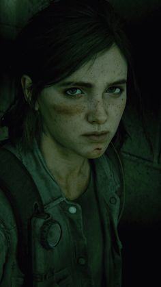 the last of us character with blue eyes