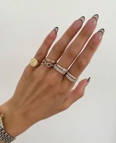 Stile Kylie Jenner, Glam Squad, Pretty Acrylic Nails, French Tip Nails