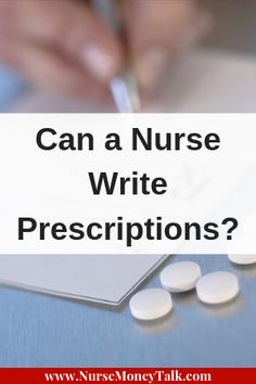 We answer the question can a nurse write prescriptions. #nursingstudent #nurseeducation #nursingeducation #rn #lpn Nurse Money, Nursing License, New Grad Nurse, Nurse Training, Nursing Exam, Medical Surgical Nursing, Critical Care Nursing, Answer The Question