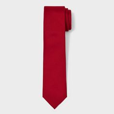 Add a touch of refinement to your attire with this Solid Satin Neck Tie from Goodfellow & Co™. This solid red neck tie made from smooth satin material with partial lining offers comfortable wear. Pair it with your favorite dress shirt, trousers and suit jacket for a complete look that's perfect for a business meeting, formal event or special occasion. Goodfellow & Co™: Where style & fit are always in good company Classic Ties For Spring, Formal Ties For Spring, Spring Formal Tie, Classic Red Ties For Party, Formal Red Fitted Tie Accessories, Formal Suit And Tie Accessories For Spring, Solid Color Ties For Black Tie Events In Spring, Solid Color Spring Ties For Black Tie Events, Spring Black Tie Solid Color Ties