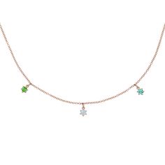 Introducing the Gemini birth chart fringe necklace. This emblematic necklace showcases Gemini sign gemstones that represent the energy of this zodiac sign for those born May 21-June 20. Gemini gemstone are Wild Atlantic Mussel Pearl, the ruling planet is Mercury represented by Green Tourmaline, and the element is Air represented by Teal Tourmaline. Stones are ethically sourced and hand picked for color and quality. Our top grade zodiac gemstones measure .10cts, and the necklace has a total carat weight of .30cts. The chain is certified fairmined in yellow gold only. Rose gold and white gold chains are conventional gold. All charms are casted in certified fairmined yellow, rose or white gold. This gorgeous custom gemstone charm is set in sumptuous fairmined gold with your choice of rose, ye Celestial Style May Birthstone Gemstone Jewelry, Celestial Gemstone Jewelry For May Birthstone, Celestial Style Gemstone Jewelry For May Birthstone, Celestial Style Jewelry With May Birthstone, May Birthstone Charms Pendant Necklace, May Birthstone Pendant Charm Necklace With Adjustable Chain, May Birthstone Pendant Necklace With Charms, Zodiac Gemstones, 21 June