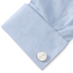 Our Brushed Stainless Steel Cufflinks forms part of our collection of products made especially for occasions that call for classic simplicity. A brushed-metal finish adds the perfect final touch. Express your personality by adding a simple engraving, heartfelt message, or custom logo to the shiny, blank canvas. Our cufflinks will stand up to wear and maintain their sleek look thanks to the expert craftsmanship from durable stainless steel. Silver Cufflinks With Engraving Option For Father's Day, Silver Engraved Cufflinks For Father's Day, Classic Cufflinks With Engraving Option For Father's Day, Classic Silver Cufflinks With Initials, Classic Polished Finish Cufflinks For Father's Day, Customizable Classic Cufflinks For Father's Day, Un Logo, Final Touch, Brushed Metal