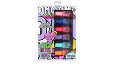 Add a wow factor to your nails with this OMG nail polish set! Each bright color shade in orange, blue, purple or pink makes your nails glow in the dark in neat fashion! Mix and match your nail colors with this chic set. | My Beauty Spot OMG Glow-in-the-Dark Nail Polish Set 6-Piece (1 ct) | Big Lots Nails Glow In The Dark, Dark Nail, Dark Nail Polish, Beauty Spot, Nail Polish Set, Dark Nails, My Beauty, Nail Polish Sets, Big Lots