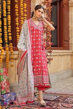 Brand: Gul AhmedProduct: CL-42062BCollection: Gul Ahmed Chunri Unstitched Summer Lawn CollectionFabric: Lawn PRODUCT DETAILS: Lacquer Printed Lawn Dupatta – 2.50 Meters Lacquer Printed Lawn Shirt – 1.75 Meters Dyed Trouser – 1.75 Meters DISCLAIMER:* Lining, Laces, and Tassels are not included in unstitched variants.* Embellishment items in stitched outfits are subject to market availability.* Product color may vary due to photographic lighting or your device settings. CARE INSTRUCTIONS: Extra Fabric Has Been Used For Shoot Original Color May Vary Slightly From The Picture Dry Clean Recommended Iron The Clothes At Moderate Temperature Do Not Use Bleach, Or Stain Removing Chemicals Damp Fabric Should Not Be Exposed To Sunlight Gul Ahmed Chunri Unstitched Summer Lawn Collection Authenticity G Luxury Purple Semi-stitched Lawn Suit, Luxury Traditional Lawn Suit In Shantoon, Luxury Elegant Tussar Silk Lawn Suit, Luxury Traditional Patterned Lawn Suit, Luxury Formal Chinon Lawn Suit, Luxury Multicolor Lawn Suit With All Over Print, Luxury Multicolor Printed Lawn Suit, Luxury Shantoon Lawn Suit For Party, Luxury Multicolor Traditional Lawn Suit