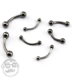 Achieve a sleek look with our Titanium Curved Barbell Eyebrow Ring. Made from ASTM F-136 graded titanium, this ring is great for your eyebrow piercing. Available in 16G and 14G with various lengths and ball sizes to choose from. Sold individually. Externally threaded for easy insertion, but that makes this piece ideal for healed piercings. Eyebrow Ring, Eyebrow Piercing, Sleek Look, Perfect Ring, Body Jewelry, Eyebrows, Piercings, Sleek, Ring