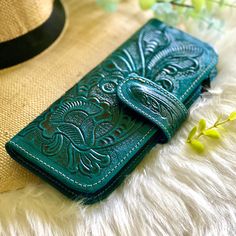 "Timeless women wallets first used in the 60's and 70's as an evolution for women accessories. Labor time: 7 hours All handcrafted one at a time by master leather artisans - 9 credit card slots - One zipper coin pocket - ID Window - Two bill compartments - Metal magnetic clasp - 7\" L x 3.5\" W (18 x 9 cm) Because items are handmade, each leather wallet will respond to coloring slightly different. Other available colors: https://www.salylimonusa.shop IMPORTANT: If your heart is set on a specific Artisan Bifold Wallets Perfect As Gifts, Artisan Wallet With Interior Card Slots As Gift, Artisan Bifold Wallets As Gifts, Artisan Bifold Wallet As A Gift, Artisan Bifold Wallet As Gift, Artisan Trifold Wallet As Gift, Artisan Rectangular Trifold Wallet For Gift, Artisan Rectangular Trifold Wallet As Gift, Artisan Rectangular Trifold Wallet Gift