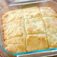 a casserole in a glass dish on a wooden table