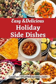 easy and delicious holiday side dishes