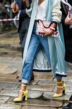 Bf Jeans, Jeans Trend, Afrikaanse Mode, Walking Down The Street, New York Street Style, Organized Chaos, Looks Street Style, Olivia Palermo, Jane Shoes