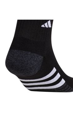 Classic 3-stripes branding marks sporty socks knit from soft, stretchy yarn with targeted mesh ventilation and cushioning for all-day comfort. Pack of three pairs Polyester/spandex Machine wash, tumble dry Imported Stripes Branding, Quarter Socks, Sport Socks, Knitting Socks, Black Grey, Polyester Spandex, Grey And White, Black And Grey, Socks