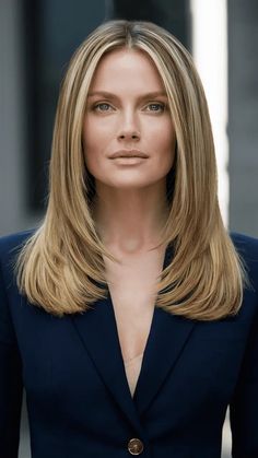 Karlie Kloss Hair, California Blonde Hair, Jennifer Lopez Hair Color, California Blonde, Angled Hair, Jennifer Lopez Hair, Subtle Blonde Highlights, Blonde Hair Ideas, Blond Balayage