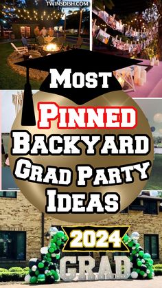 the most pined backyard graduation party ideas