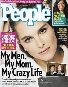 the cover of people magazine with an image of a woman