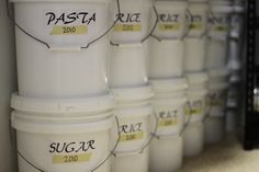 Survival Food Storage, Prepper Food, Preppers Pantry, Storage Pantry, Canned Food Storage