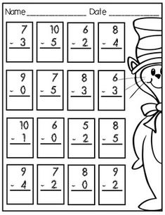 a printable worksheet for addition to help students learn how to use the same numbers