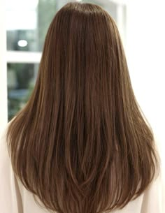 BROWN I Tip Keratin Bond Double Drawn Hair, 일본 패션, Hair Tape, Hair Extensions Best, 100 Remy Human Hair, Tape In Hair Extensions, Long Layered Hair, Long Straight Hair, Hair Strand